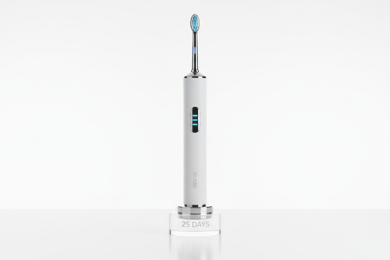 25 days to charge with this electric toothbrush