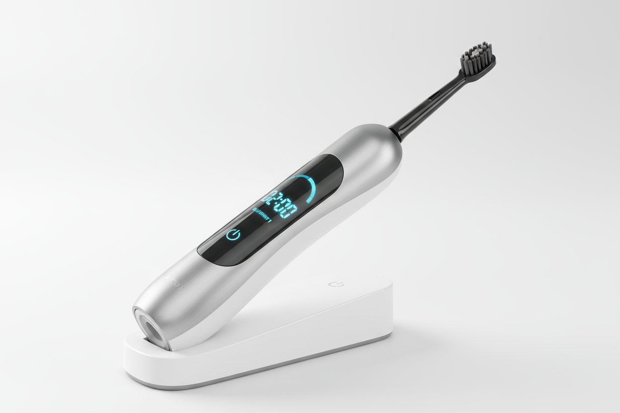 smart timer in toothbrush